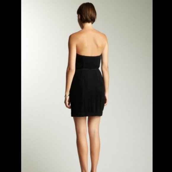Adam Lippes Pleated Silk Chiffon Cocktail Dress - Picture 11 of 11